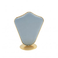 Upholstered Jewelry Display Stand Golden-Hued Household Storage Soft