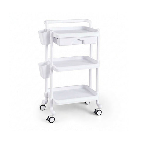 Beauty Trolley Versatile Salon Trolley Heavy Duty for Clinics, Nail Technicians