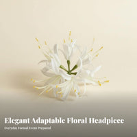 Lily Hairpiece Chinese Design Hairpin Elegant Design for Cosplayers, Women