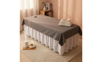 Long-Lasting Beauty Salon Bed Sheet Breathable Reusable Massage Bed Sheet Fade-Resistant for Estheticians