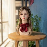 Mannequin Head with Shoulders and Chest Countertop for Cosplayers