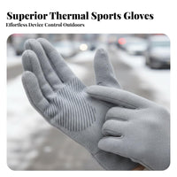 women's Winter Gloves Non-Slip Grip Fleece Lined Gloves Cold Weather Accessory Soft and Skin-Gentle Hand Coverings Contoured Fit