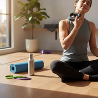 Vibrating Fascial Loop High-Frequency Oscillation Handheld Percussion Massager Heated Deep Tissue Massager Portable Design
