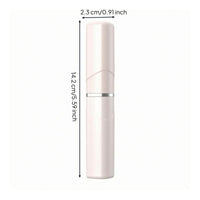 Portable Hair Straightener Comb Travel Friendly Wireless Straightening Brush