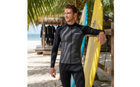 Jellyfish Suit Lightweight Long Sleeve Zip up Sun Shirt Long Sleeve Sun Shirt Front Fastener UPF 50+ Aquatic Gear Flatlock Seams