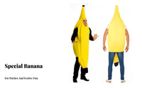 Gender-Neutral Banana Costume Lightweight Adult Banana Costume Comfortable Fit for Adults, Halloween, Stage Performances, Festivals