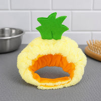 Pineapple Pet Hat Open Face Pet Costume Hat Comfortable Dress up Headwear