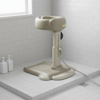 Adjustable Baby Bath Stand Hands-Unrestricted Baby Standing Shower Stand