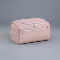Men's Toiletry Bag Easy to Clean PU Wash Bag Water Resistant for Business Trip