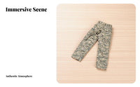 1/6 Scale Pants Combat Print 1/6 Scale Action Figure Clothes