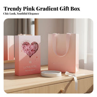 Jewelry Gift Box with Soap Roses Romantic Design Eternal Flower Gift Box for Mom