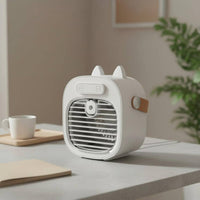 Desktop Misting Fan 3 Speed Settings Portable Water Cooling Fan for Dorm Room