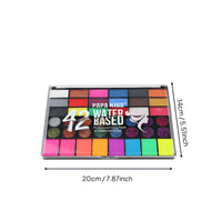 42 Color Paint Set Blendable Body Paint Kit Easy to Blend