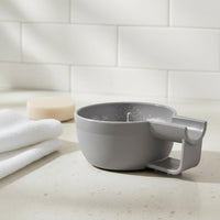 Shaving Soap Bowl Wet Shave Lather Cup Built-in Handle for Bathroom