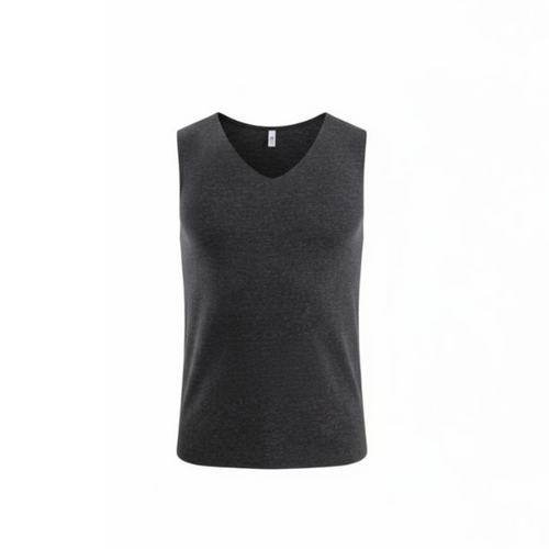 Men's Thermal Fleece Vest Warm V-Neck Undershirt