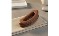 Carbonized Wood Massage Board Full Body Use Gua Sha Portable for Spa