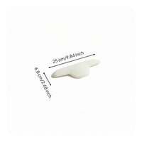 10 Pieces Single-Use Collar Pad Textile-Like-Like Beige Collar Liner Layered
