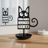 Earring Tree Organizer Removable Earring Display Stand Stable Weighted Base