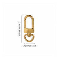 Quick-Release Snap Hook Stainless Steel Bag Hardware DIY for Crafters