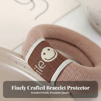 Anti-Scratch Jewelry Protection Sleeve High Elasticity Elastic Bangle Cover Soft Feel for Women, Daily Wear, Housework, Sports