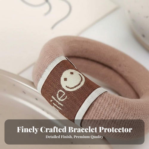 Anti-Scratch Jewelry Protection Sleeve High Elasticity Elastic Bangle Cover Soft Feel for Women, Daily Wear, Housework, Sports