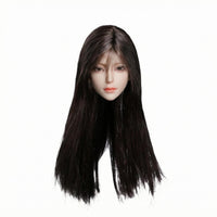 1/6 Scale Female Head Sculpts Miniature Collectible Figure Part