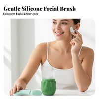 Guasha and Facial Cleansing Brush for Women, Professional Face Massage Set for Facial Massage, Skincare Routine for Face Cleansing