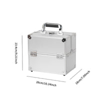 Train Makeup Case Sturdy Cosmetic Organizer Case Easy to Clean