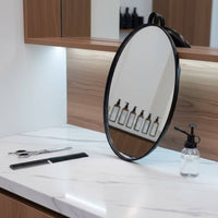 Round Makeup Mirror Large Room Decor Crystal Clear