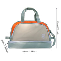 Waterproof Golf Duffel Portable Golf Weekend Bag to Clean Shoe Compartment Duffel Bag for Women