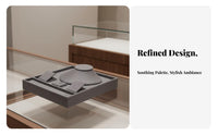 Soft Jewelry Display Tray Versatile Soft Jewelry Tray Set Band Earring Necklace Holder Scuff Protection for Display