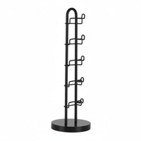 Detachable 5 Tier Glasses Display Stand Space-Saving 5 Tier Sunglasses Stand Stable Base for Retailers, Dresser, Entryway