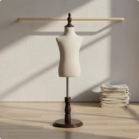Child Mannequin Torso Stable Base Kids Dress Form Cloth Cover for Boutique