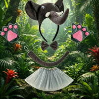 Elephant Headband 3D Design Dress-up Accessory Easy to Wear for Children