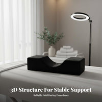 Eyelash Extension Pillow Professional Grade U-Shaped Lash Pillow Breathable Easy to Clean for Estheticians, Spas