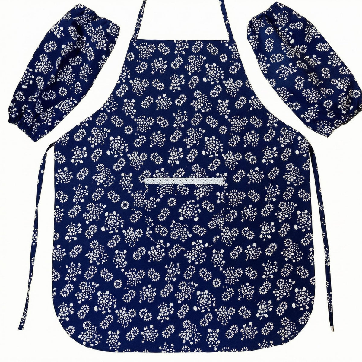 Hanging Neck Apron Breathable Household Wear Pockets for Adults