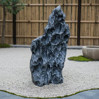 Fiberglass Landscape Rock Weather Resistant Realistic Landscape Rock Resin Garden Boulder Low Maintenance Artificial Stone