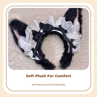Women's Plush Corgi Ears Headband, Soft, Cute, Fashion