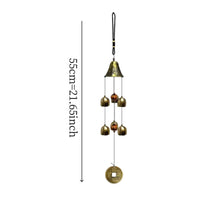 Dragon Wind Chime Gift Idea Brass Dragon Chime Good Luck for Balcony