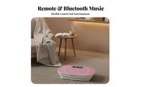 Toning Vibration Plate Machine 10 Intensity Levels Whole Body Vibration Platform Multiple Speed Settings Vibrating Fitness Platform Stable and Low Noise for Home Exercisers, Deactivate Ice Workers, Adults, Living Room, Indoor