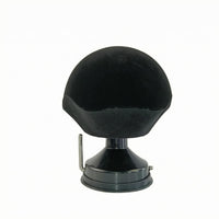 Hairpiece Holder Vertical Stem Mannequin Head Stand Black