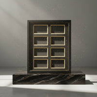 Hardwood Wood Collection Frame Dustproof Trading Card Display Frame Home Decor High-Clearness Cover for Office