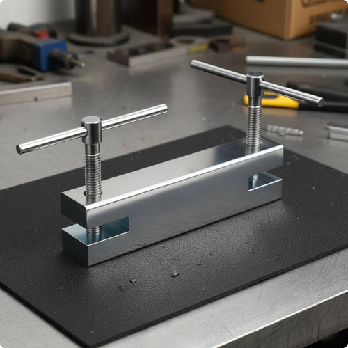 Manual Metal Hole Punch Polished Silver Metal Puncher Easy to Use for Craft Work