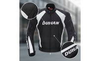 Motorcycle Jacket with Protective Padding Sporty Riding Jacket Apparel Fitted for Riders, Racing