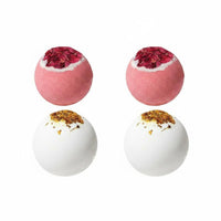 12 Pieces Floral Bath Gift Box Rich Bubbles for Spa
