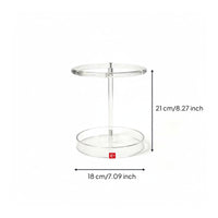 Jewelry Display Transparent Acrylic Earring Holder Stand Multi-Tier for Bedroom