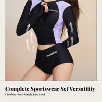 UPF long sleeve swimsuit for women