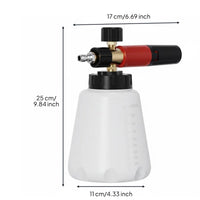 1000 Ml Pressure Washer Foam Dispenser 1 Liter Car Wash Foam Dispenser Adjustable Nozzle for Vehicle Cleaning
