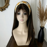 Mannequin Head with Shoulders Realistic Female Mannequin Head Defined Facial Features Display Bust with Shoulders for Shop Owners
