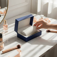 PU Leather Watch Gift Box Elegant PU Leather Watch Case Jewelry Display Storage Case Soft Lining for Dresser Organization